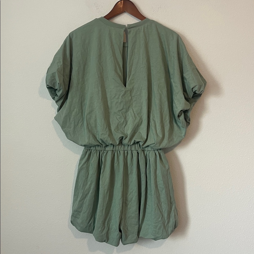 NWT GREY LAB Green Romper - Picture 6 of 6